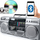 Radio Muse M-380 GBS, e vogël kompakte, gri