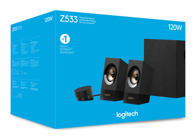 Bokse kompjutri Logitech Z533, 2.1, 120W, t’zeza