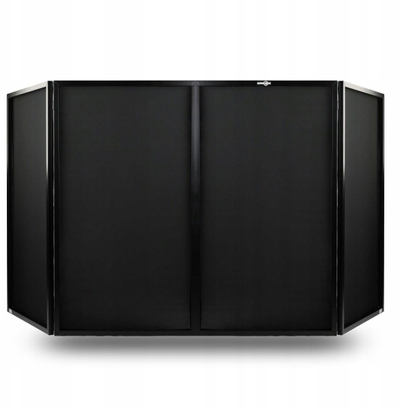 Paravan DJ Stand4Me Compact BK, 4 panele, palosës, i zi
