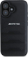 Mbulesë telefoni AMG AMHCP16SGSEBK për iPhone 16 6.1", hardcase lëkurë, e zezë