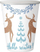 Gotë letre Godan Hello Winter, 250 ml, set me 6 copë, e bardhë