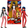 Set lodrash Playmates Miraculous Fashion Flip Ladybug, kukull 12", 2 pjesë