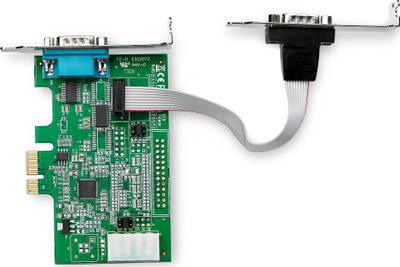 Kartë serike StarTech me 2 porta, PCI Express RS232, DB9, low profile
