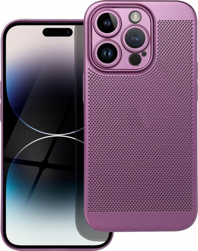 Футрола за телефон Breezy Case за Samsung Galaxy S22, вентилирана, виолетова
