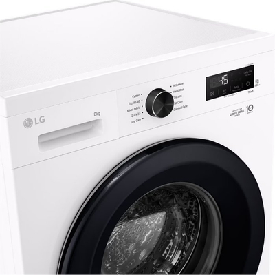 Lavatrice LG F4X1008NWK, 8 kg, Wi-Fi, e bardhë