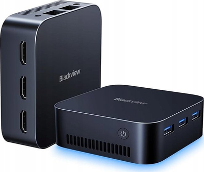 Mini kompjuter Blackview MP80, Intel N97, 16GB RAM 1TB SSD, blu