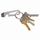 Brelok mjetesh Nite Ize Micro Tool DoohicKey KMT-11-R3, çelik inoks, shumëfunksional, argjendtë