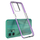 Maskë silikoni Hurtel Spring Case për Realme 9 Pro, me kornizë, rozë e çelët