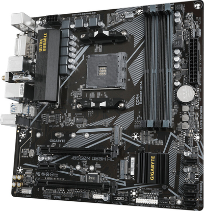 Pllakë amë GIGABYTE B550M DS3H AC - AMD B550
