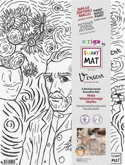 Tapet edukativ Akademi Çocuk Funny Mat Vincent, 30x40cm, shumëngjyrësh