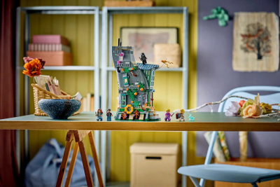 Set lodër LEGO Harry Potter Luna Lovegood House, për fëmijë, shumëngjyrësh
