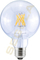 Llambë LED SEGULA Globe G95, E27, 6.5W 2700K, transparente