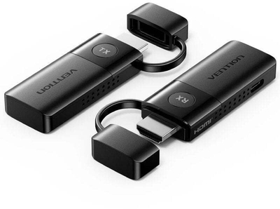 Transmetues pa tela HDMI Vention ADKB0, set TX RX, USB, i zi