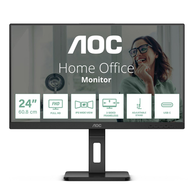 Monitor AOC 24P3CV, 23.8", Full HD, USB C, i zi