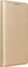 Këse libër për telefon Samsung M15, smart case, gold
