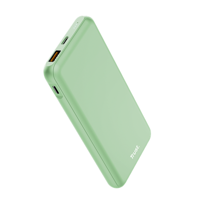 Power bank Trust Redoh, 10000mAh, jeshile
