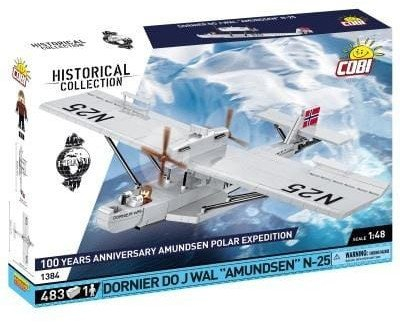 Set ndërtimi COBI Dornier Do J Wal Amundsen, 483 pjesë, shkalla 1:48