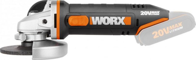 Mprehëse Worx (WX800.9), 115 mm