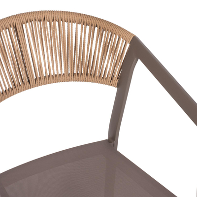 Karrige alumini Miri 56×58×80.5 cm (HM5891.03), bezhë