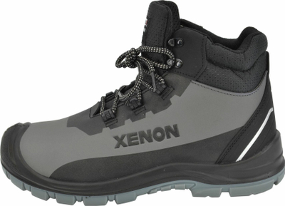 Çizme sigurie XTools Xenon, çelik S3, nr 45, gri e zezë