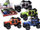 Makina lodër off road Leantoys 4x4, me drita, me tinguj, multi color