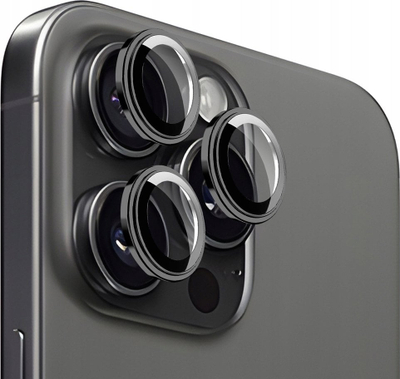 Mобил Ориджин Easy Lens Guards заштита за леќи, за iPhone 15, црна