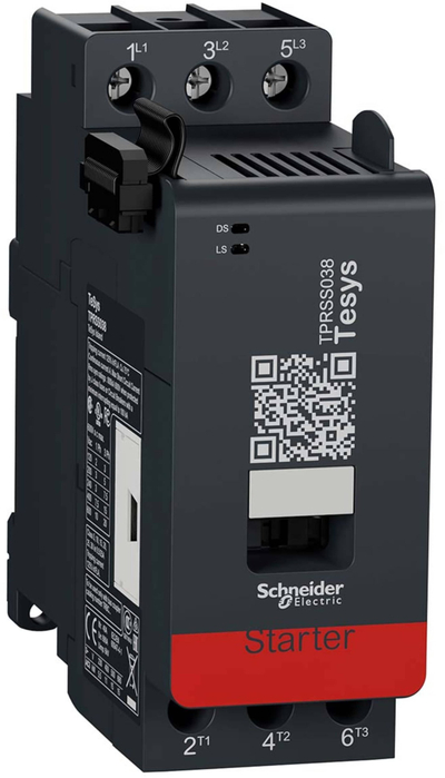 Bazë fuqie Schneider Electric TeSys Island TPRSS038, 24V DC, 80A, e zezë