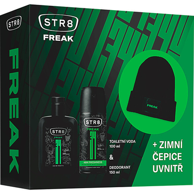 Set për trup STR8 - Eau de Toilette 100 ml + deodorant 150 ml + kapelë