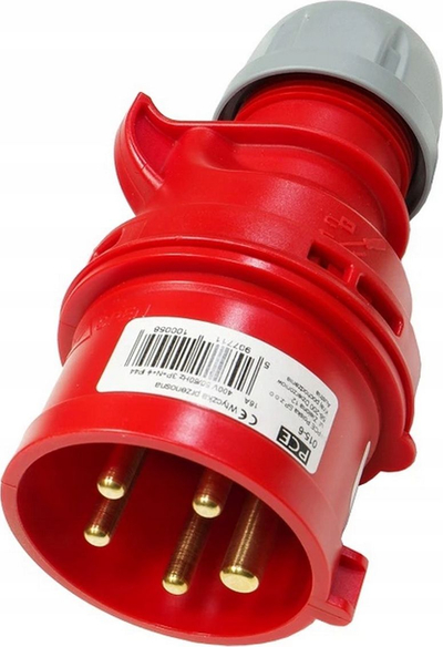Prizë portative industriale PCE Shark 015-6, 16A, 400V, IP44