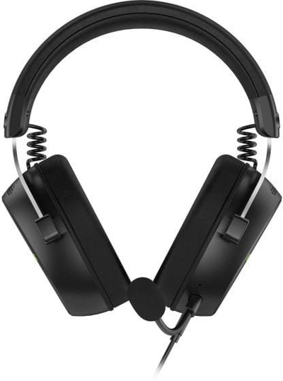 Kufje gaming Hator Hypergang 3, USB, me mikrofon, të zeza
