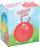 Top kërcejës me brirë Eddy Toys, 45cm, PVC, i kuq