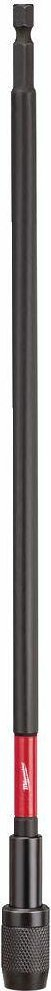 Adapter shpejt-ndryshues Milwaukee SHOCKWAVE, 305mm, mbajtës bitash 1/4"