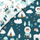 Set çarçafësh fëmijësh North Pole, 140x200 cm, 100% pambuk, shumëngjyrësh