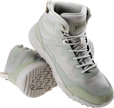 Çizme taktike Magnum Bondsteel Mid WP CM 92800346454, membranë që s’e merr uji, material CORDURA, gri e çelët