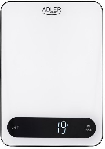 Peshore kuzhine Adler AD 3177, 10 kg, karikim me USB C, bardh e zi