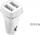 Karikues makine Borofone BZ2, 2x USB A, 2.4A, i bardhë