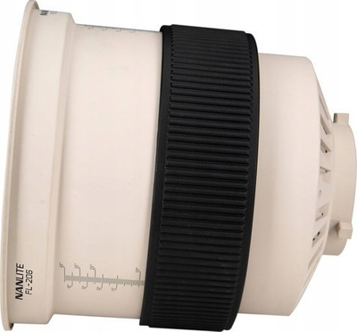 Lentë Fresnel Nanlite FL-20G, me barndoors, për Forza 200 300 500, e bardhë