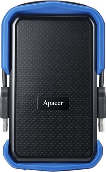 Disk HDD i jashtëm Apacer AC631 1TB, i zi/kaltër