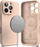 Mbrojtëse telefoni Ringke Silicone Magnetic MagSafe, për iPhone 16 Pro, silikon, Pink Sand