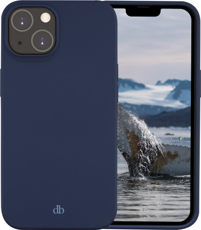 Kokë telefoni Dbramante1928 Costa Rica, për iPhone 16e 15 14 13, silikon, Pacific Blue