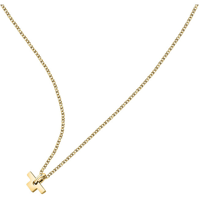Qafore për femra Trussardi T-Logo TJAXC12, 55 cm, e artë