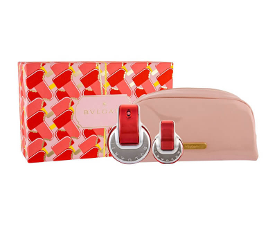 Set Bvlgari Omnia Coral Eau de Toilette 65 ml + Eau de Toilette 15 ml + çantë kozmetike