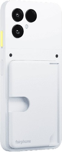 Mbajtëse kartash Fairphone Card Holder V1, për Fairphone 6, kapak i pasëm, gri