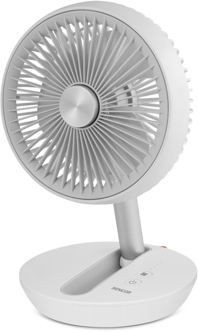 Ventilator tavoline Sencor SFE 0773WH, 5W, pa kabllo, i bardhë