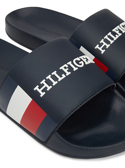 Papuçe për meshkuj Tommy Hilfiger, të kaltra