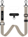 Rrip telefoni Tech Protect C6S Rope Crossbody, i rregullueshëm, Cosmic Latte