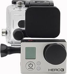 Kapak mbrojtës lente XREC për GoPro HERO 3+, HERO 4, set, i zi