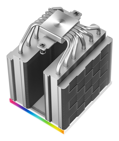 Ftohës CPU Deepcool AK620 Digital SE, dual tower, ARGB, i bardhë