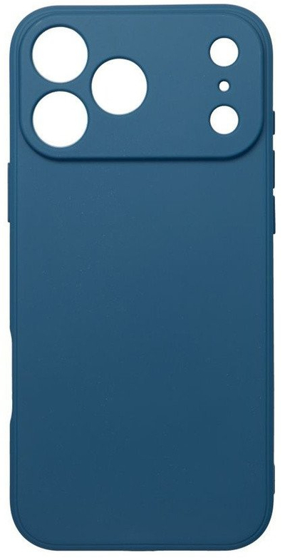 Mbulesë telefoni Matt Case për Apple iPhone 17 Pro Max, TPU, ngjyrë blu