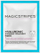 Maskë hidratuese për fytyrë MAGICSTRIPES (Hyaluronic Intensive Treatment Mask), 1 copë